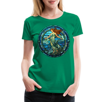 Thumbnail for Women’s Mosaic Aquarius Premium T-Shirt - kelly green