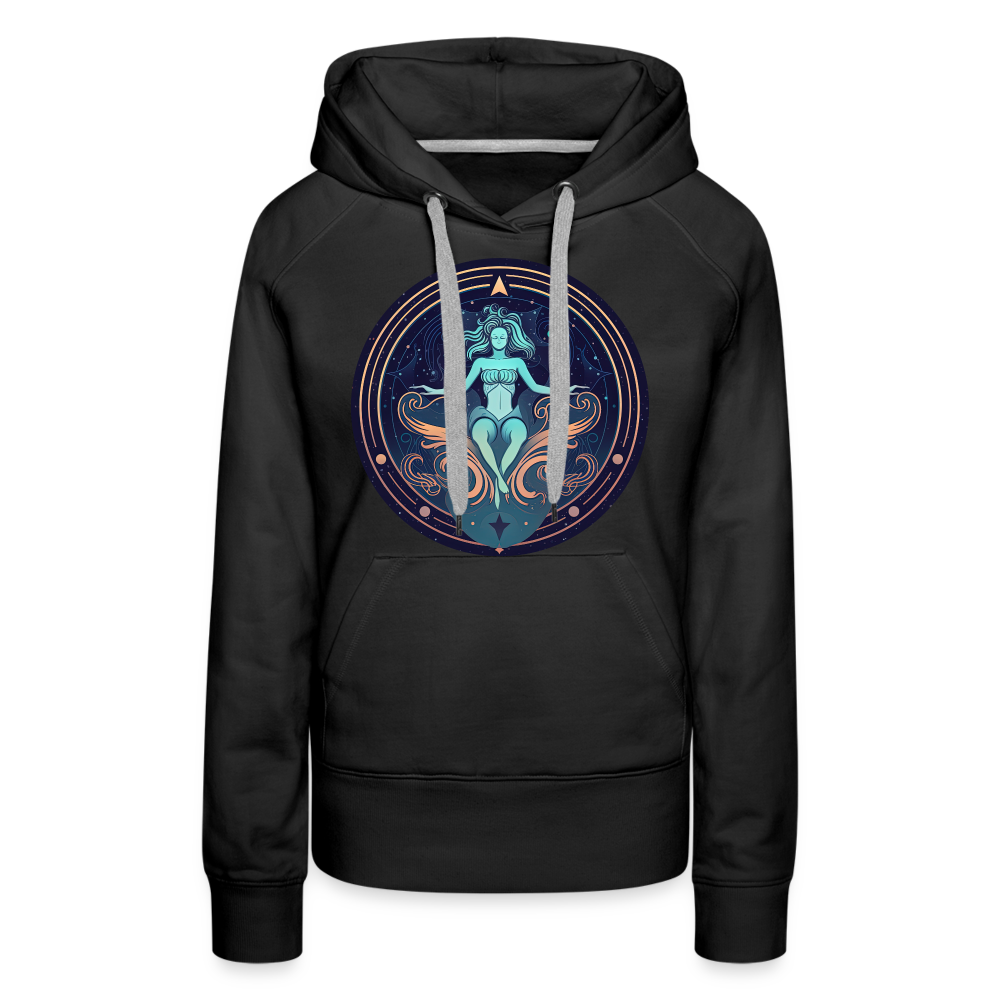 Women’s Mystic Aquarius Premium Hoodie - black