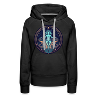 Thumbnail for Women’s Mystic Aquarius Premium Hoodie - black