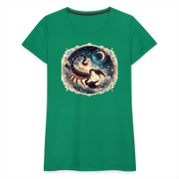 Thumbnail for Women’s Mythical Scorpio Premium T-Shirt - kelly green