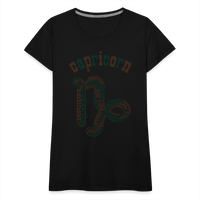 Thumbnail for Women's Power Words Capricorn Premium T-Shirt - black