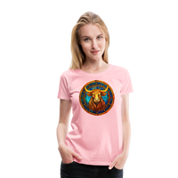 Thumbnail for Women’s Mosaic Taurus Premium T-Shirt - pink