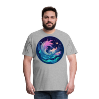 Thumbnail for Men's Magic Aquarius Premium T-Shirt - heather gray