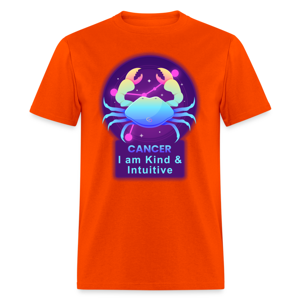 Men's Neon Cancer Classic T-Shirt - orange