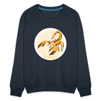 Thumbnail for Women’s Mosaic Scorpio Premium Sweatshirt - navy