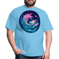 Thumbnail for Men's Magic Aquarius Classic T-Shirt - aquatic blue