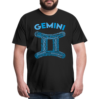 Thumbnail for Men's Power Words Gemini Premium T-Shirt - black