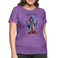 Thumbnail for Women's Astral Aquarius T-Shirt - purple heather