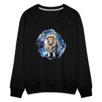 Thumbnail for Women’s Mythical Leo Premium Sweatshirt - black