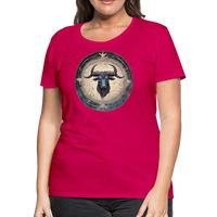 Thumbnail for Women’s Mythical Taurus Premium T-Shirt - dark pink