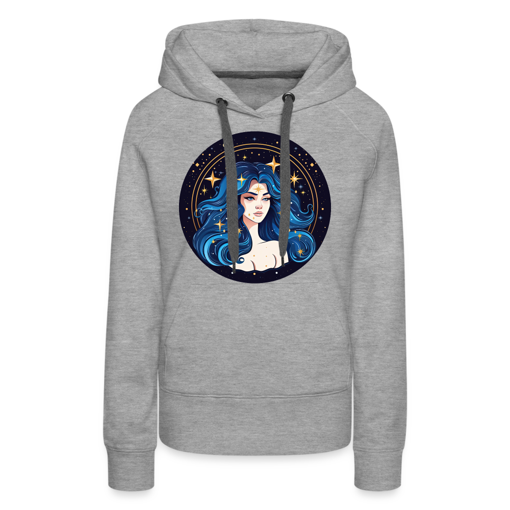 Women’s Magic Virgo Premium Hoodie - heather grey