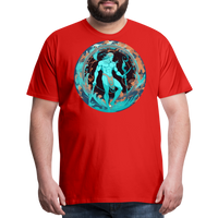 Thumbnail for Men's Mythical Aquarius Premium T-Shirt - red