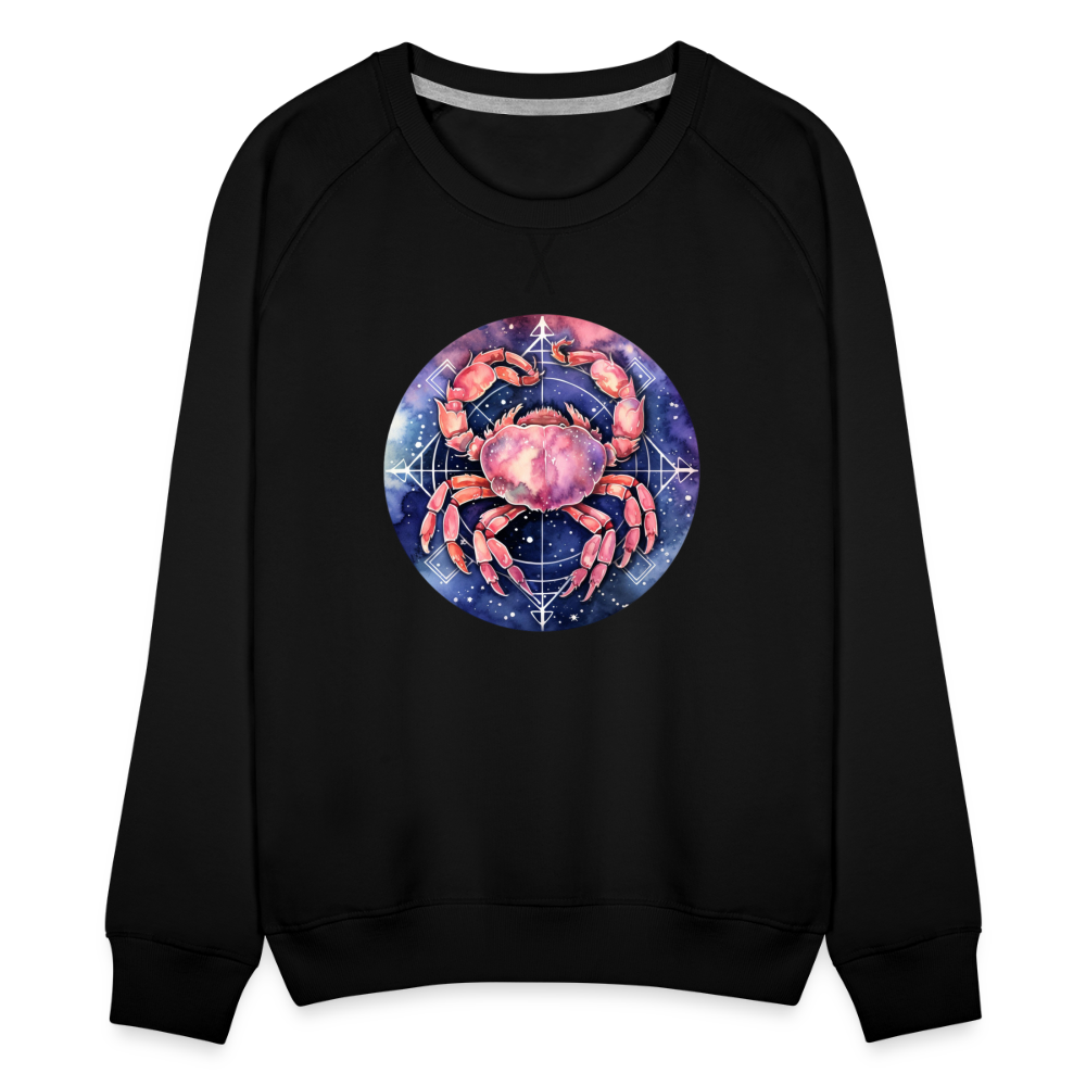 Women’s Mythical Cancer Premium Sweatshirt - black