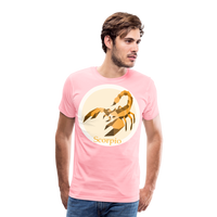 Thumbnail for Men's Mosaic Scorpio Premium T-Shirt - pink