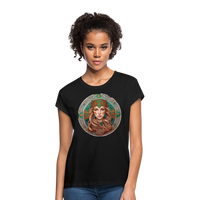 Thumbnail for Women's Mythical Virgo Relaxed Fit T-Shirt - black