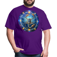 Thumbnail for Men's Symbol Scorpio Classic T-Shirt - purple