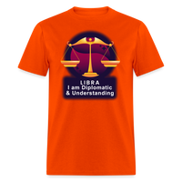 Thumbnail for Men's Glow Libra Classic T-Shirt - orange