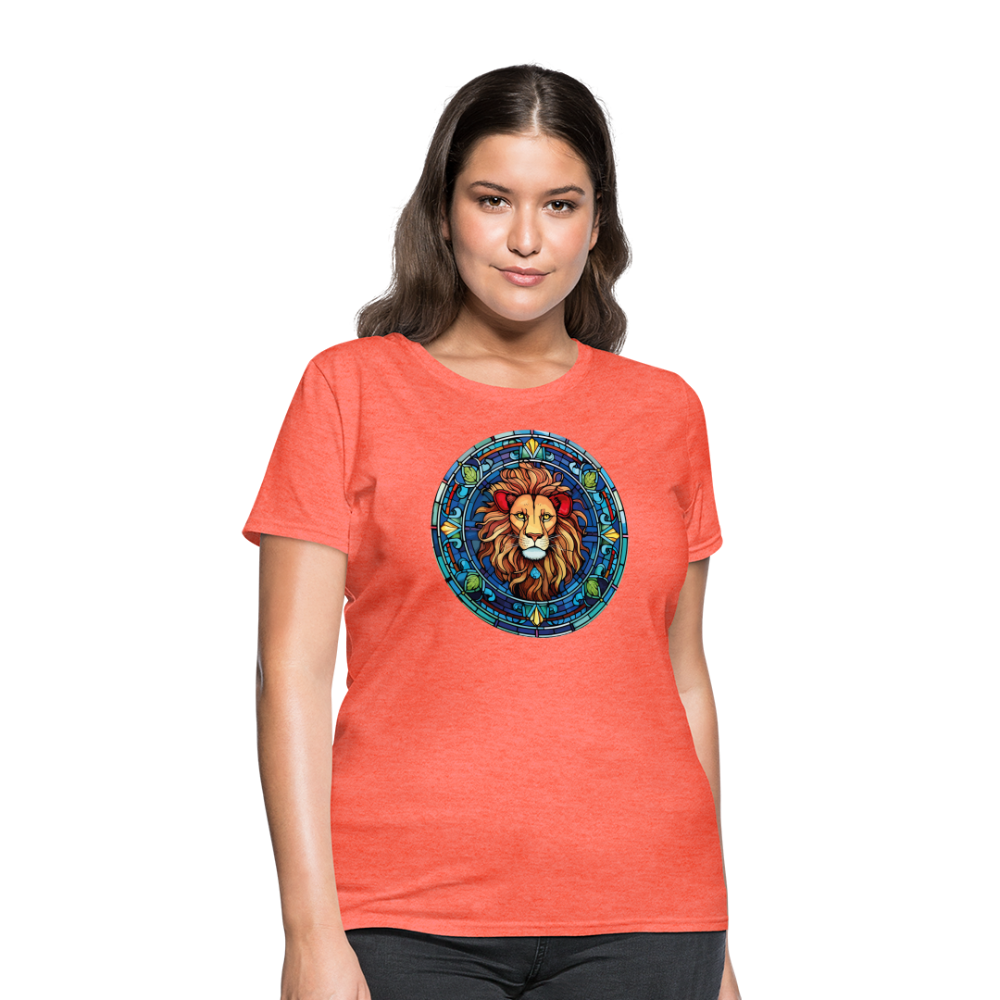 Women's Mosaic Leo T-Shirt - heather coral