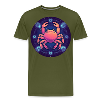 Thumbnail for Men's Magic Cancer Premium T-Shirt - olive green