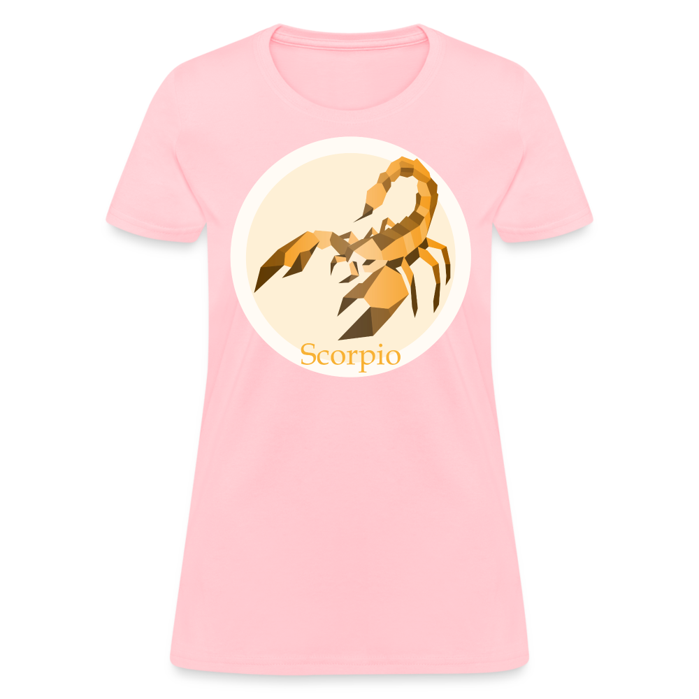 Women's Mosaic Scorpio T-Shirt - pink