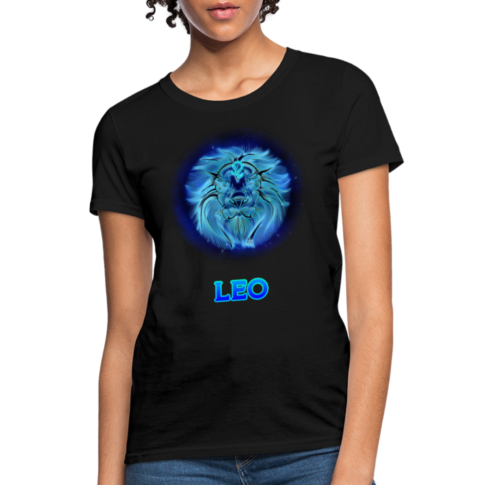 Women's Stellar Leo T-Shirt - black