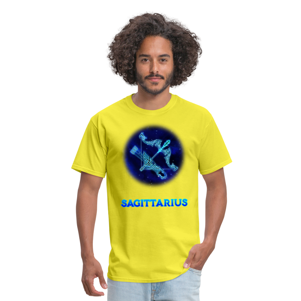 Men's Stellar Sagittarius Classic T-Shirt - yellow