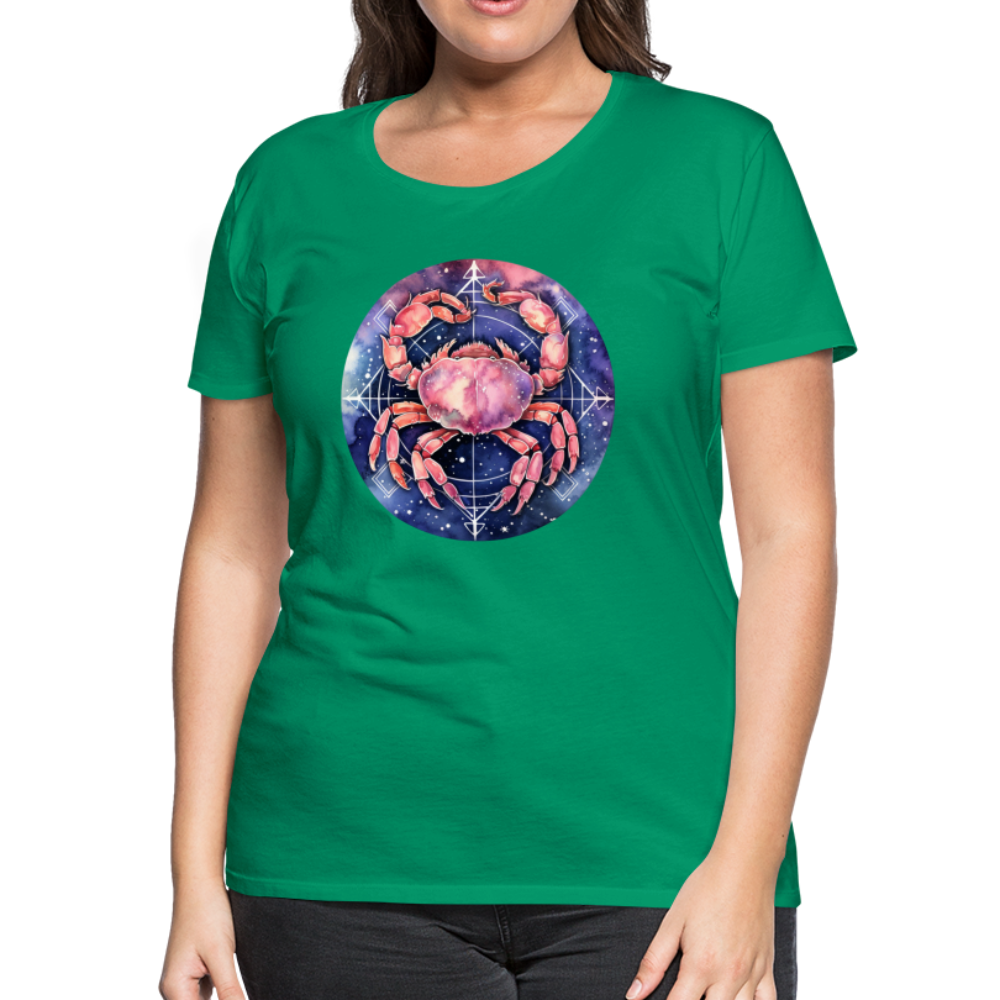 Women’s Mythical Cancer Premium T-Shirt - kelly green