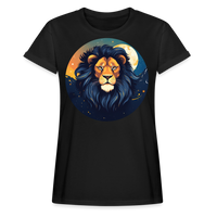 Thumbnail for Women's Mystic Leo Relaxed Fit T-Shirt - black