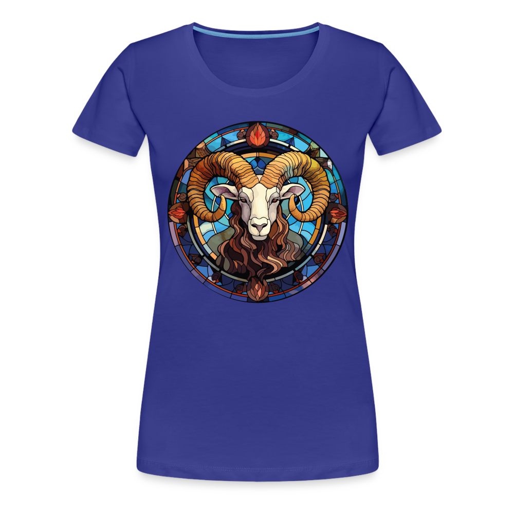 Women’s Mosaic Aries Premium T-Shirt - royal blue