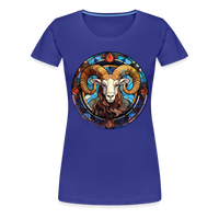 Thumbnail for Women’s Mosaic Aries Premium T-Shirt - royal blue