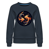 Thumbnail for Women’s Mystic Pisces Premium Sweatshirt - navy