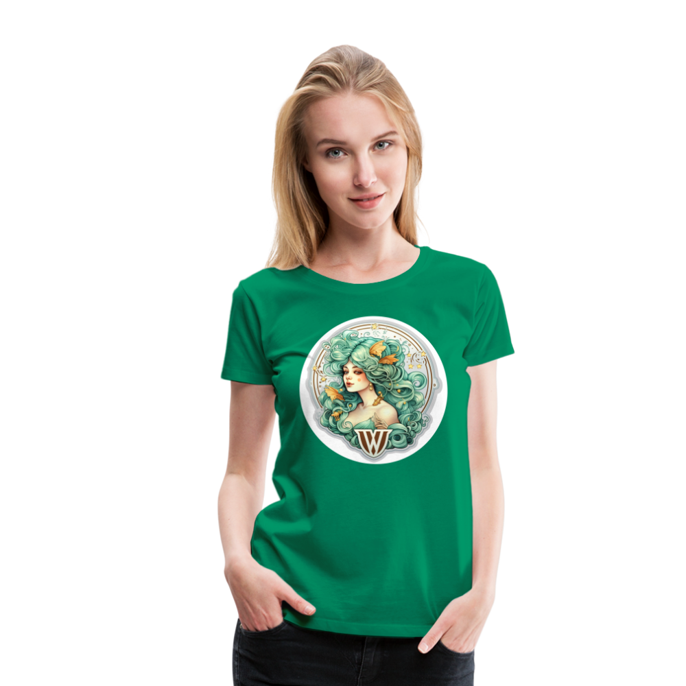 Women’s Symbol Virgo Premium T-Shirt - kelly green