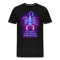 Thumbnail for Men's Neon Scorpio Premium T-Shirt - black