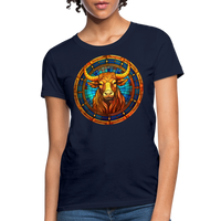 Thumbnail for Women's Mosaic Taurus T-Shirt - navy