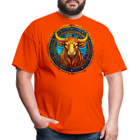 Thumbnail for Men's Mosaic Taurus Classic T-Shirt - orange