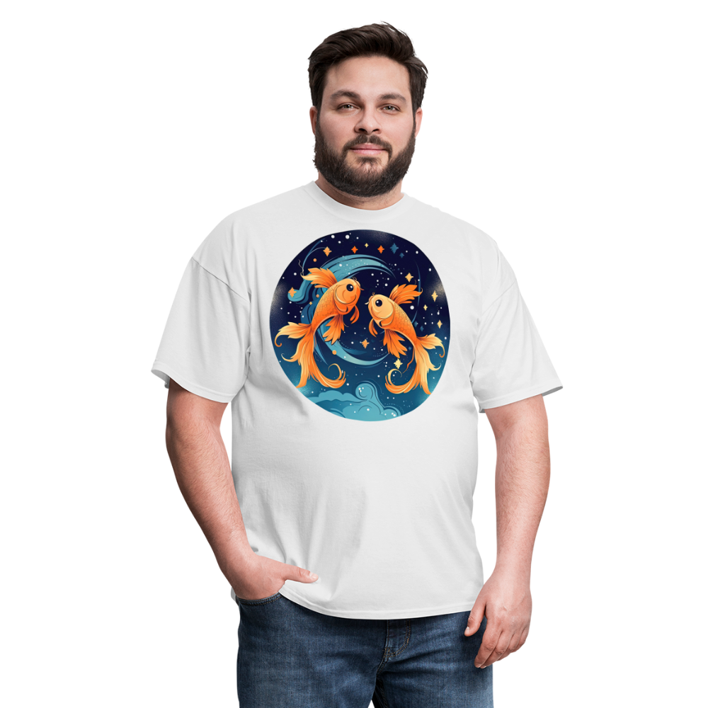 Men's Magic Pisces Classic T-Shirt - white