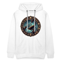 Thumbnail for Men’s Mythical Scorpio Premium Hoodie - white