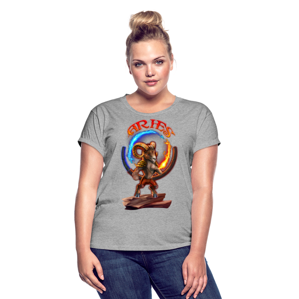 Women's Astral Aries Relaxed Fit T-Shirt - heather gray