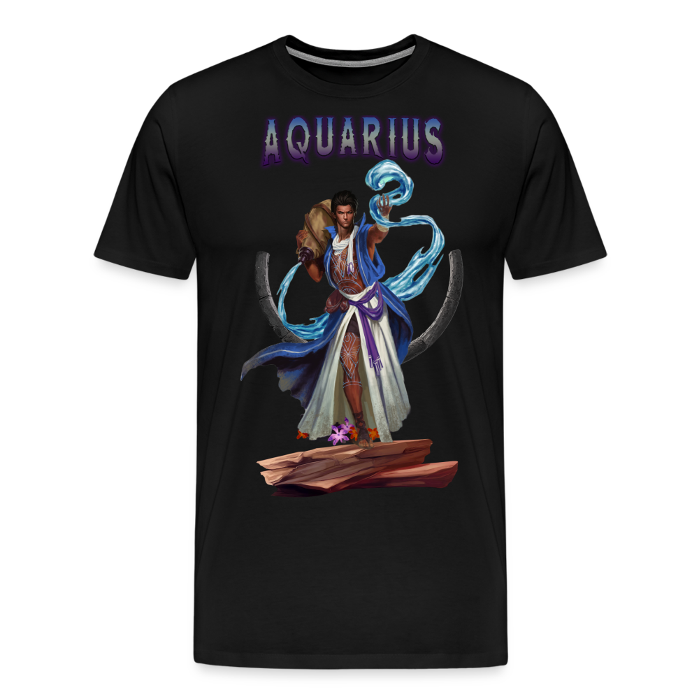 Men's Astral Aquarius Premium T-Shirt - black