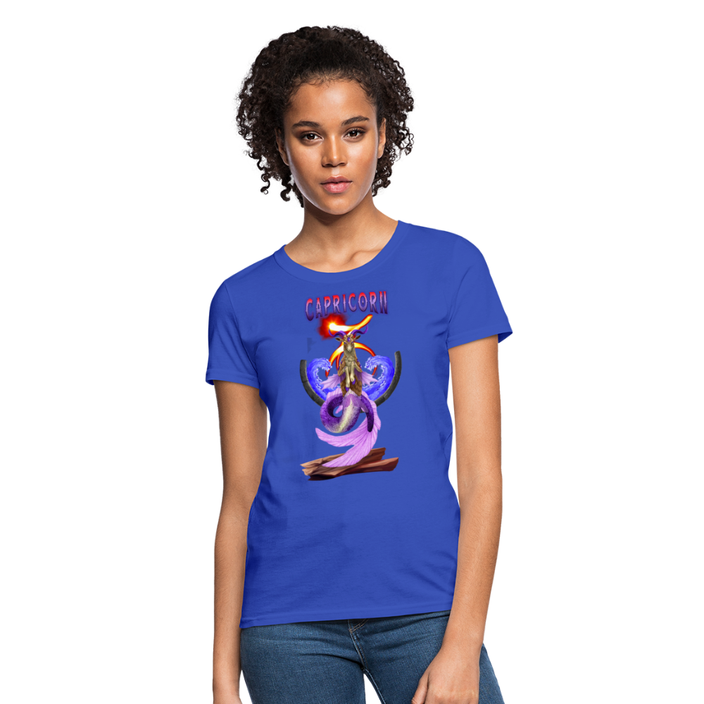 Astral Capricorn Women's T-Shirt - royal blue