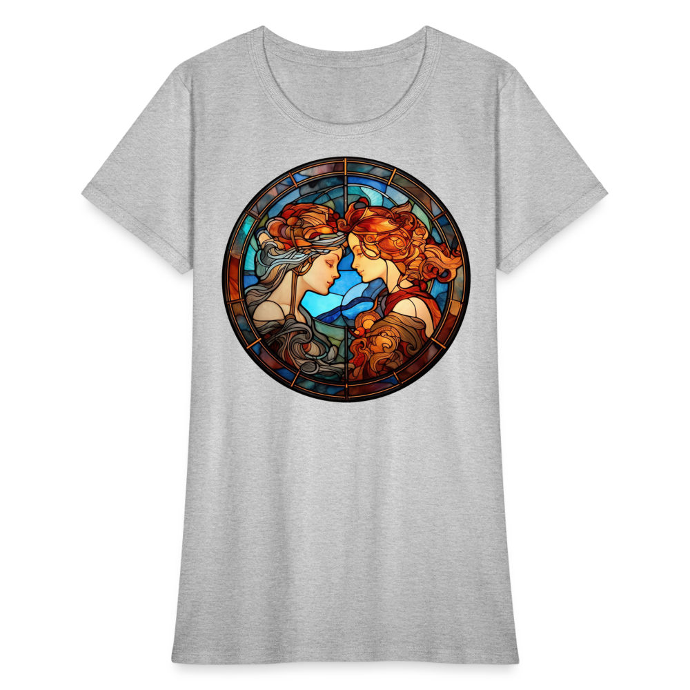 Women's Mosaic Gemini T-Shirt - heather gray