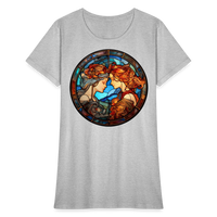 Thumbnail for Women's Mosaic Gemini T-Shirt - heather gray