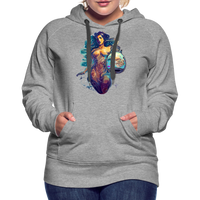 Thumbnail for Women’s Mythical Aquarius Premium Hoodie - heather grey