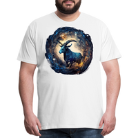 Thumbnail for Men's Mythical Capricorn Premium T-Shirt - white