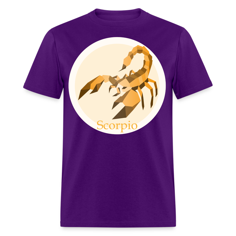 Men's Mosaic Scorpio Classic T-Shirt - purple