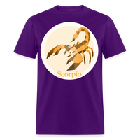 Thumbnail for Men's Mosaic Scorpio Classic T-Shirt - purple