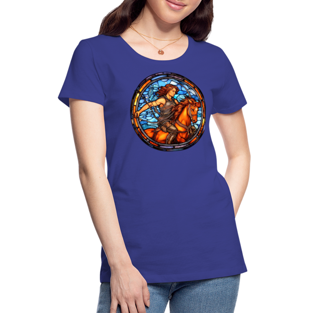 Women’s Mosaic Sagittarius Premium T-Shirt - royal blue