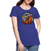 Thumbnail for Women’s Mosaic Sagittarius Premium T-Shirt - royal blue