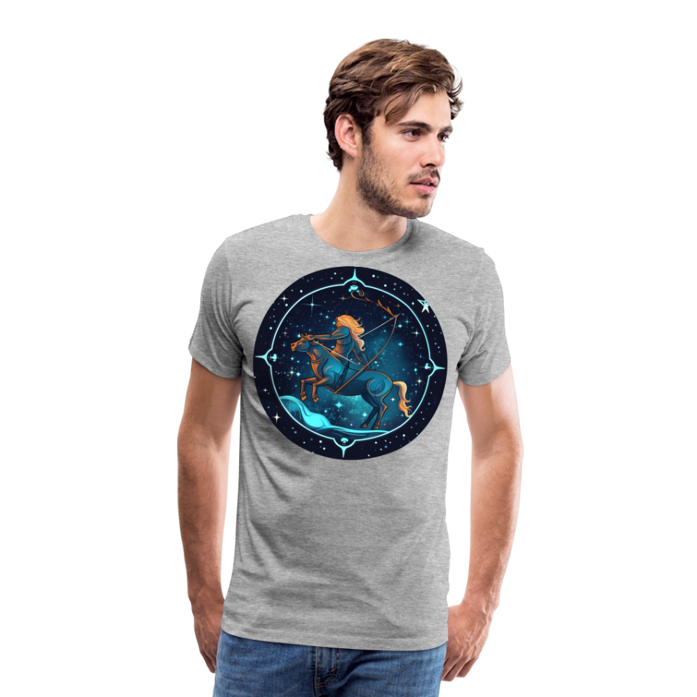 Men's Magic Sagittarius Premium T-Shirt - heather gray