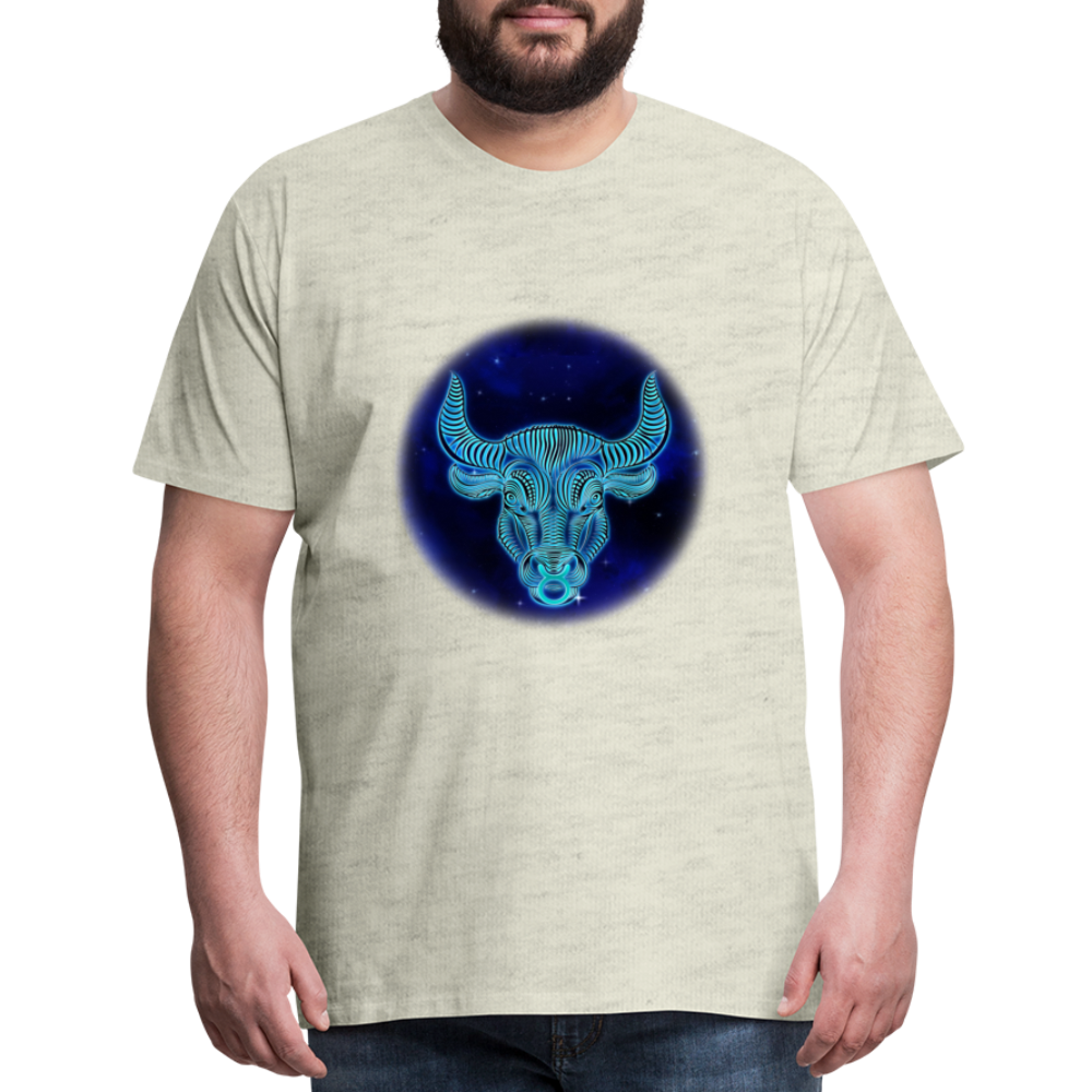 Men's Taurus Premium T-Shirt - heather oatmeal